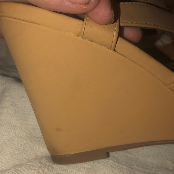Summer Tan Wedges 7 - Picture 5 of 5